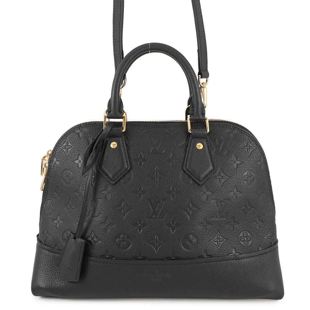 Louis Vuitton Monogram Empreinte Neo Alma Handbag Shoulder Bag Black